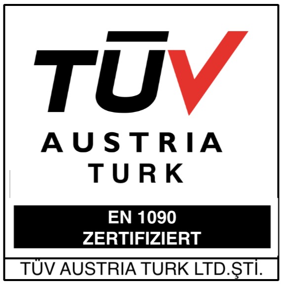 Our new EN 1090 certificate is from TUV Austria.