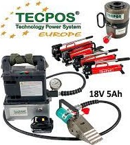 High pressure cylinders, pumps and tools TECPOS