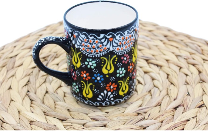 Mug Handmade Pottery Unique Gift 100% HandPainted Lead-Free 