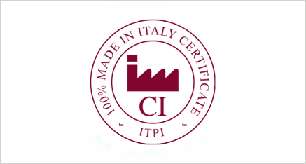 Certificazione 100% made in italy