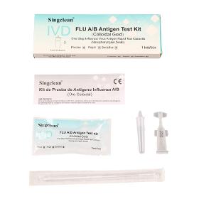 FLU A/B Antigen Test Kit CE-godkjent